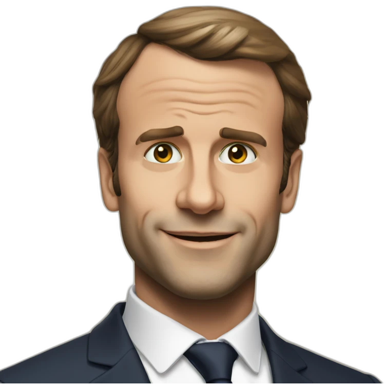 Macron sur Brigitte emoji
