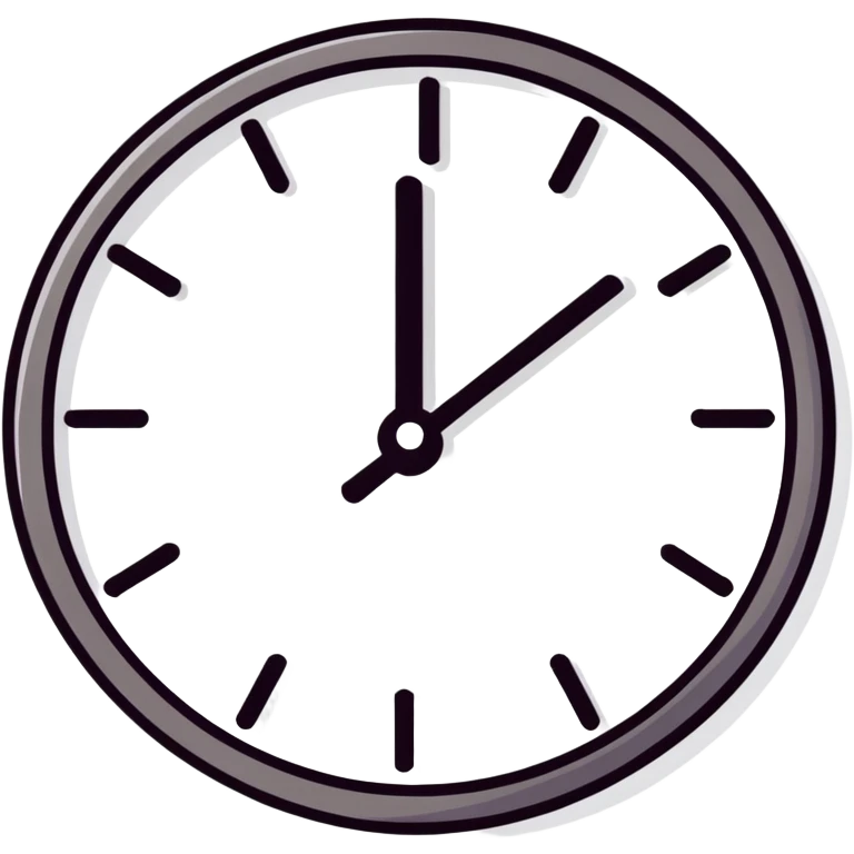 clock it emoji