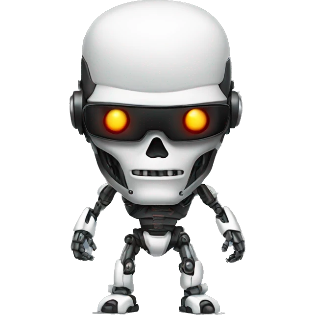 Asian terminator robot emoji