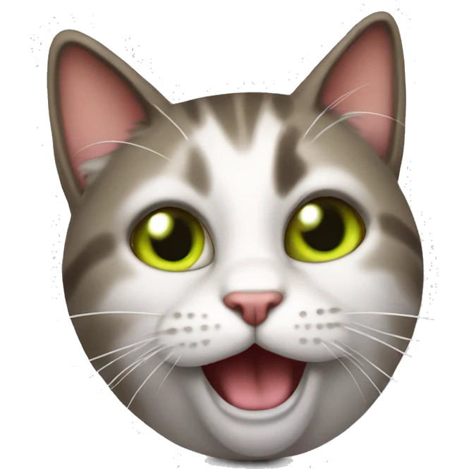 crazy cat emoji