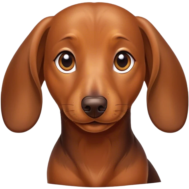 Perro salchicha  emoji