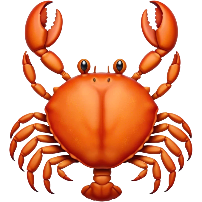 Crab in a bikini emoji
