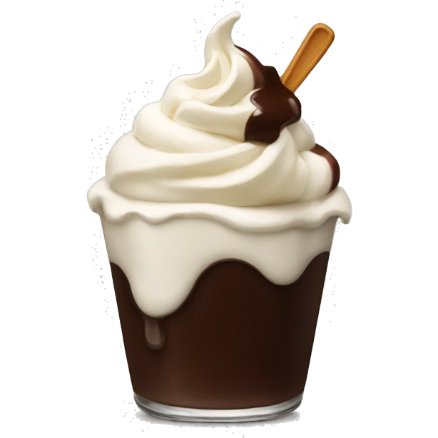 hot fudge sundae emoji