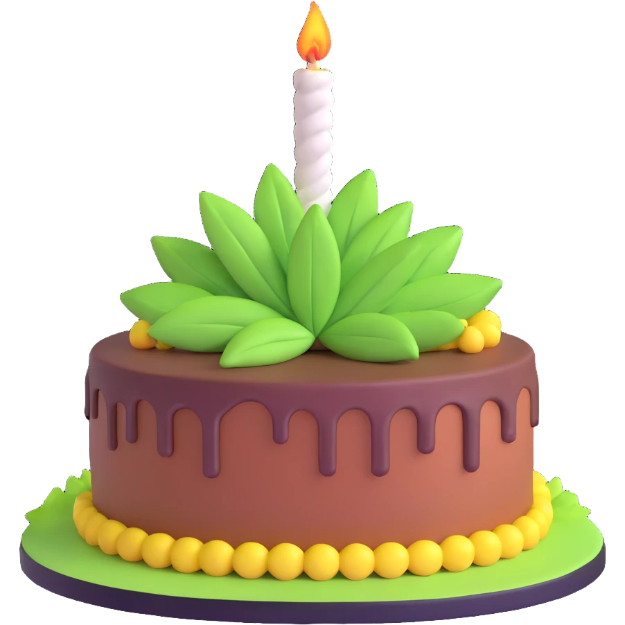 LA Kush cake emoji