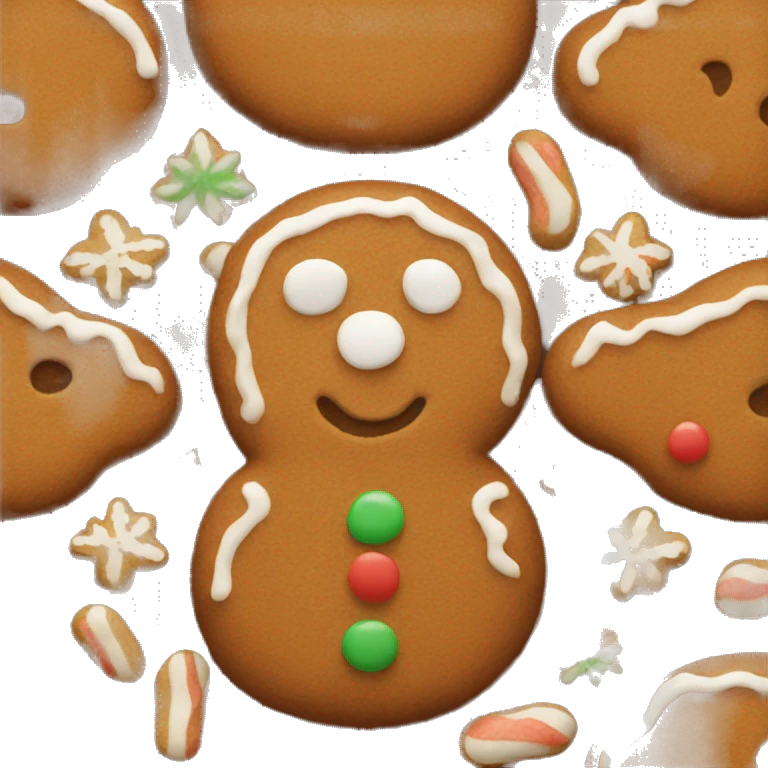 Gingerbread emoji
