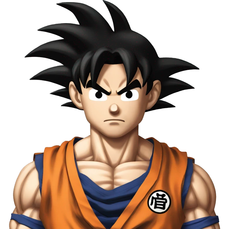 Goku de dragon ball z emoji