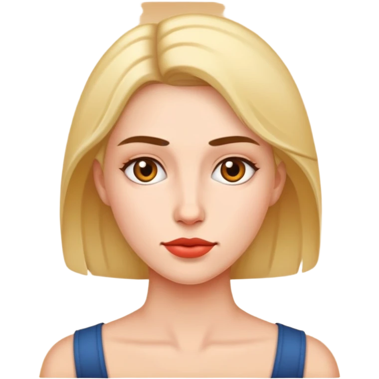 Woman without  anything  emoji