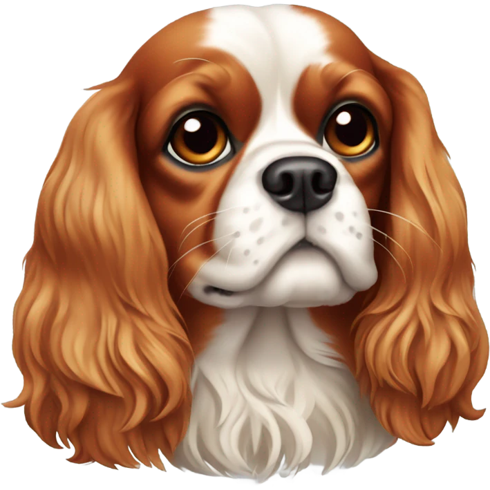 Cavalier dog emoji