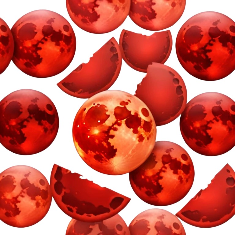 Kanlı ay emoji