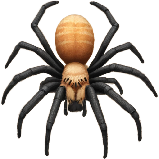 tarantula spider realistic  emoji