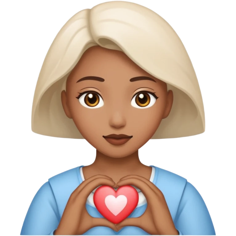 Создай это :"Я"+🤍+"Амира" emoji