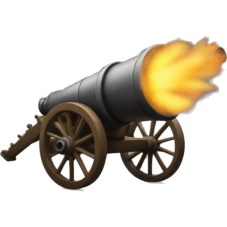 Cannon fire emoji
