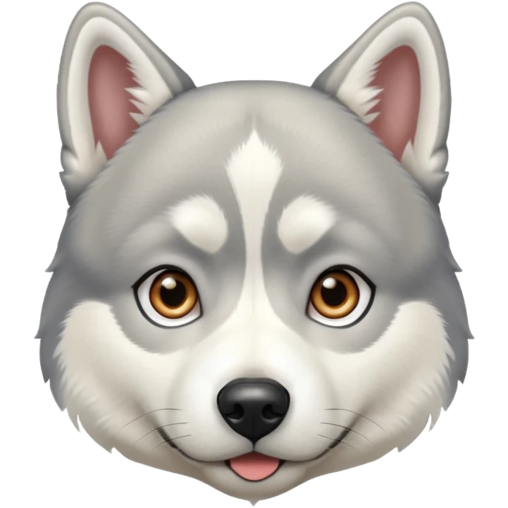 Chien husky emoji