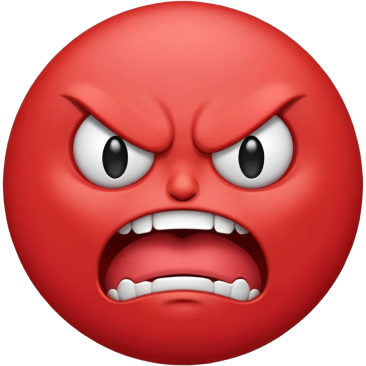 gum adel angry mad and red emoji