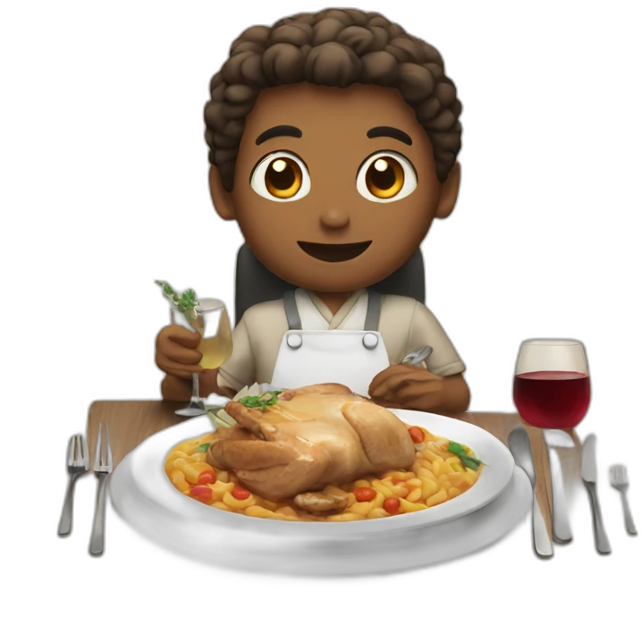 dinner emoji