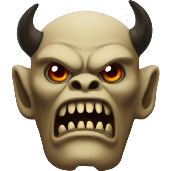 Scary Moloch emoji