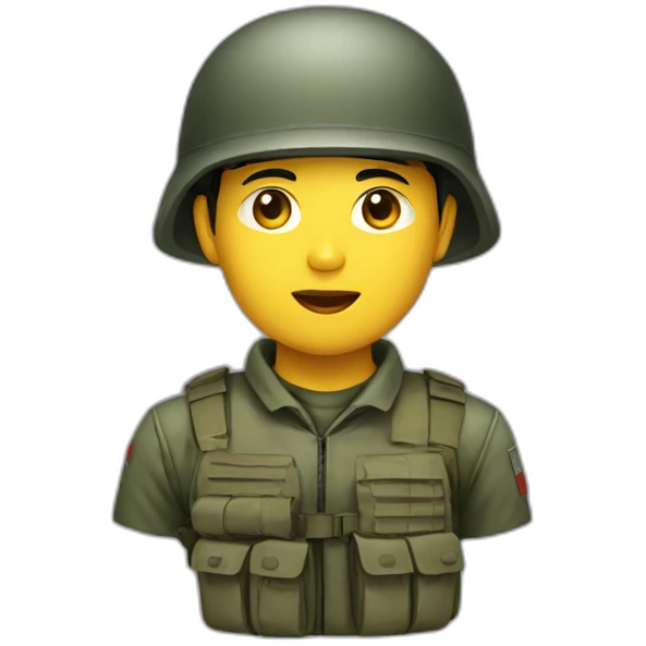 korean soldier emoji