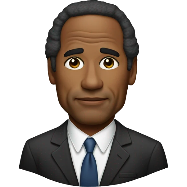 oj simpson emoji
