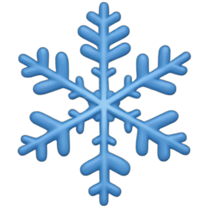 snowflake emoji