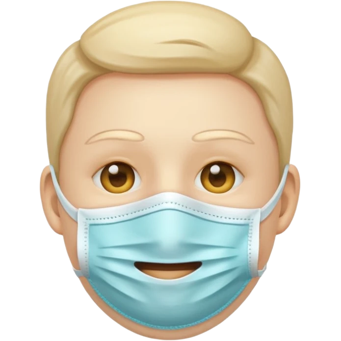 medical mask face emoji emoji