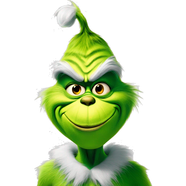 The grinch emoji