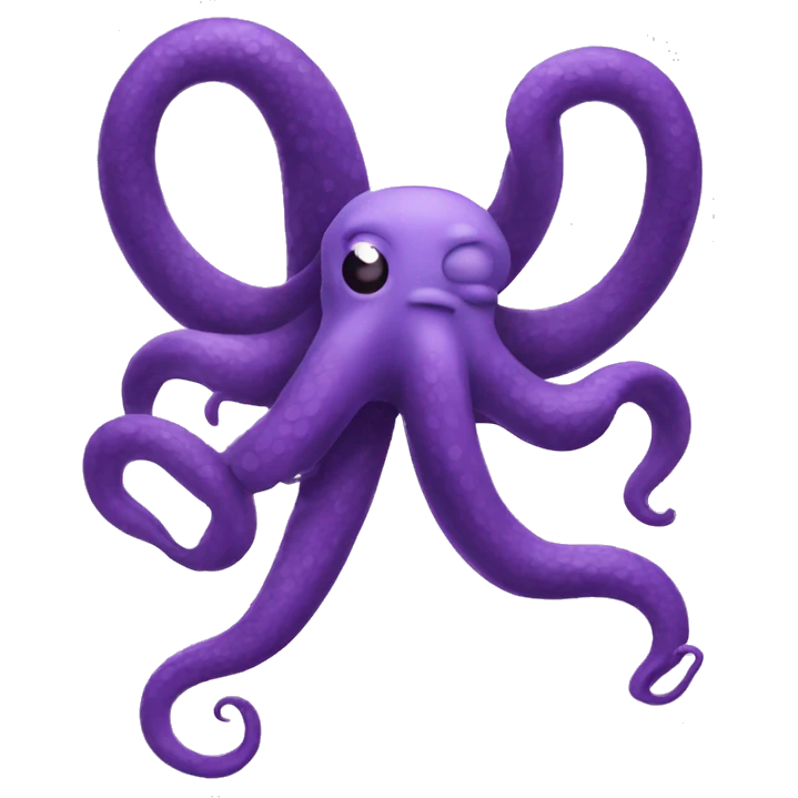 purple tentacle emoji