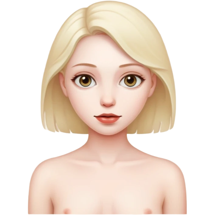 Naked girl  emoji