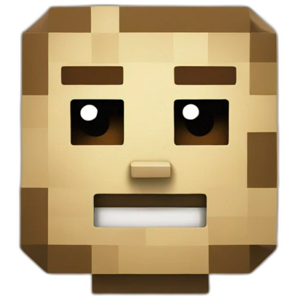 Minecraft logo emoji