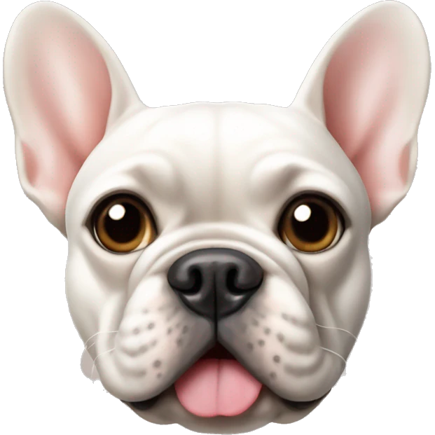 French bulldog emoji