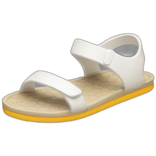 plastic sandal emoji