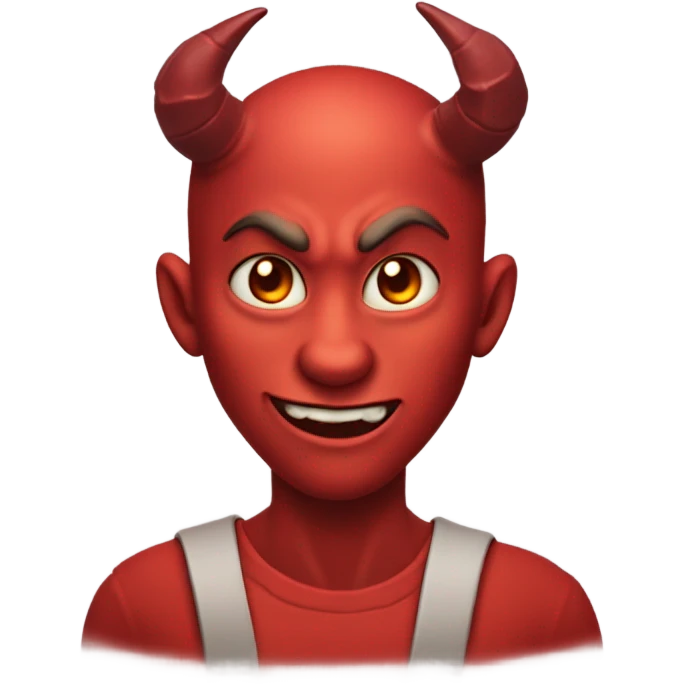 Devil with heart face emoji