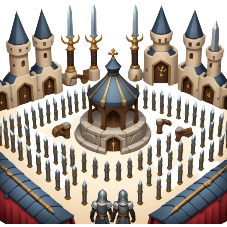 weapon market where we buy sword ,armor, potion  emoji