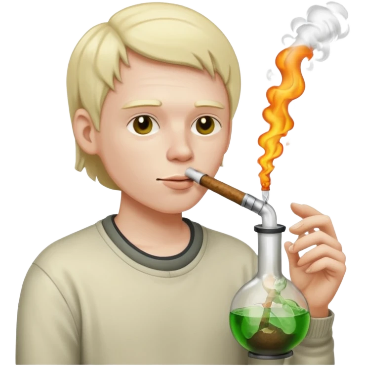 smoking bong emoji
