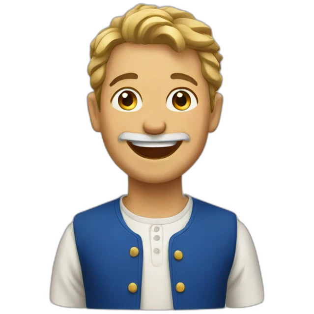 happy french emoji