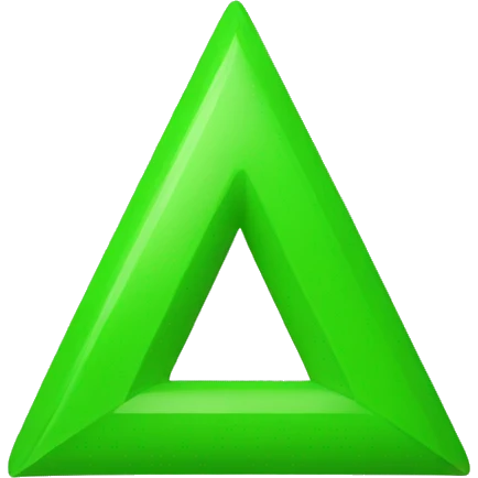 green triangle pointing up emoji
