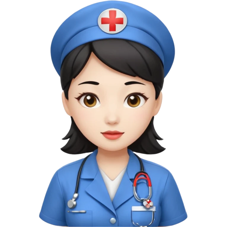 BUSTY ASIAN NURSE Katarina nsfw sfw emoji