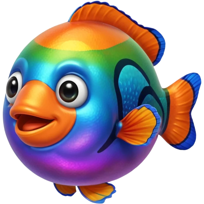 Ball of Goo of Rainbow Clownfish  emoji