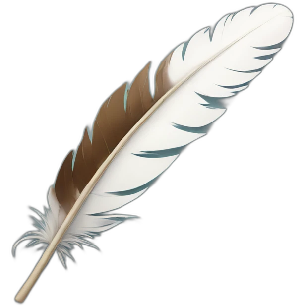 quill feather emoji