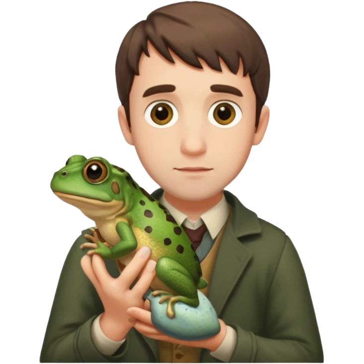 neville longbottom with toad emoji