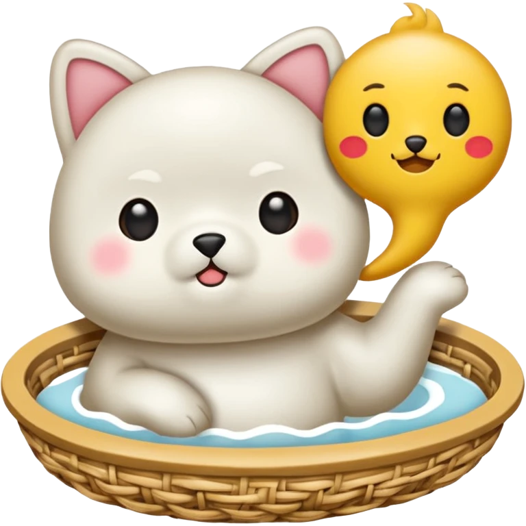 스마트폰 앞에 확성기가 있는 아이콘 emoji