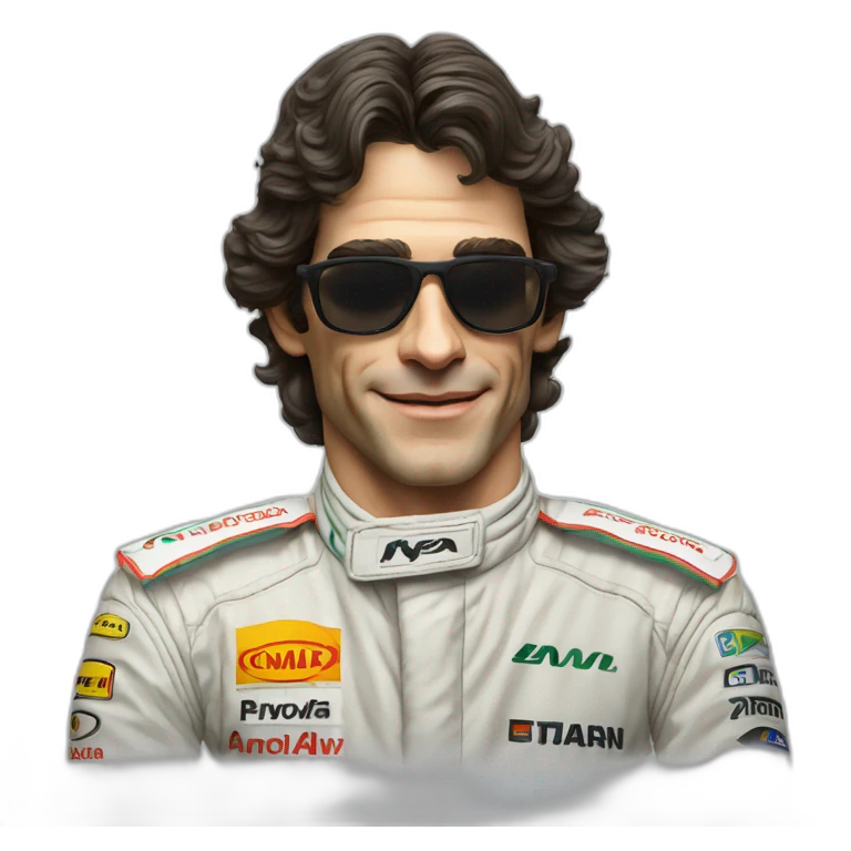 Ayrton Senna emoji