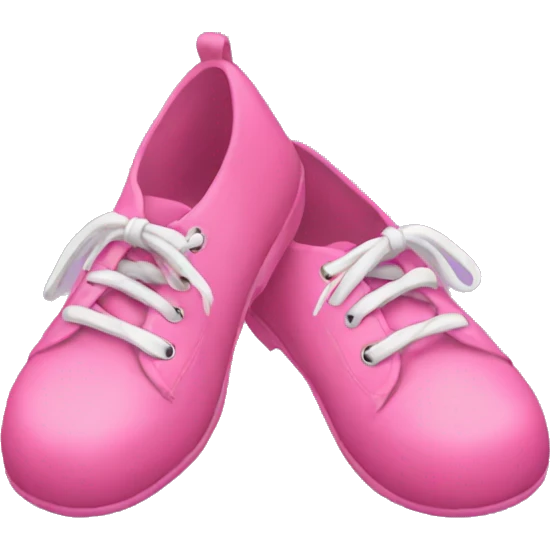pink shoes  emoji