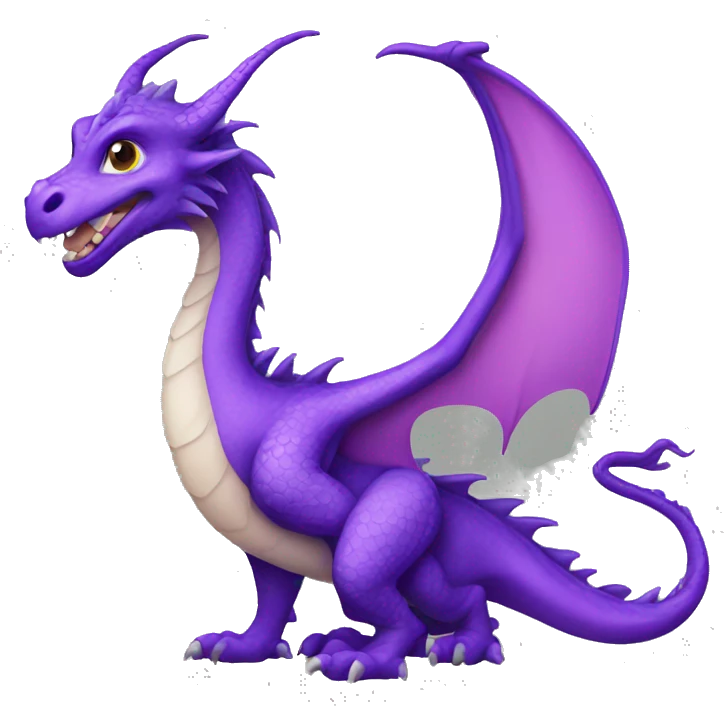 dragon violet emoji