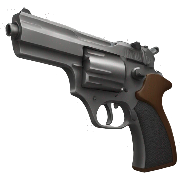 Gun on  emoji