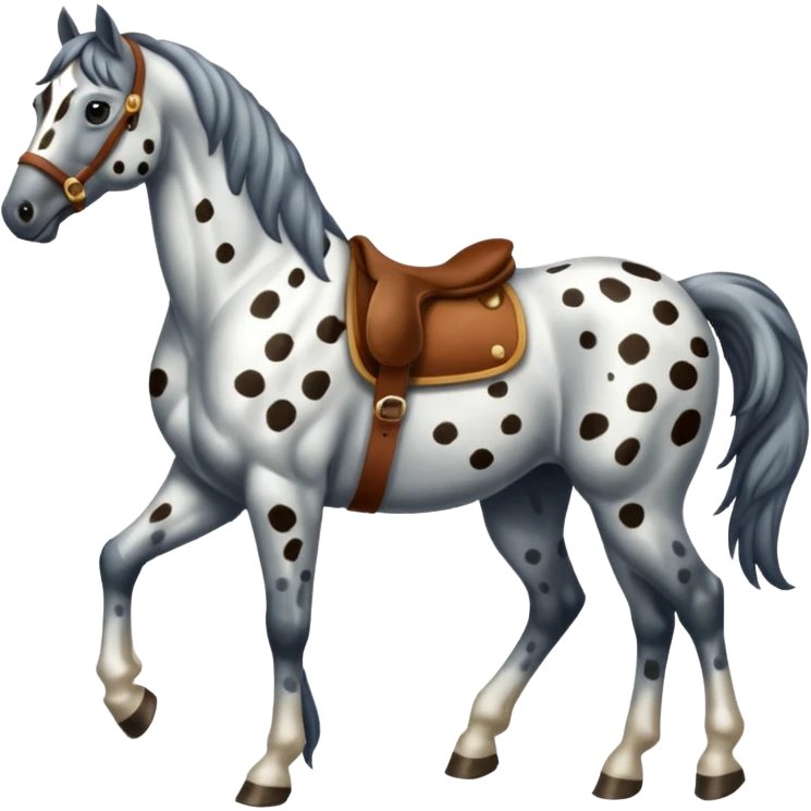 Appaloosa horse emoji