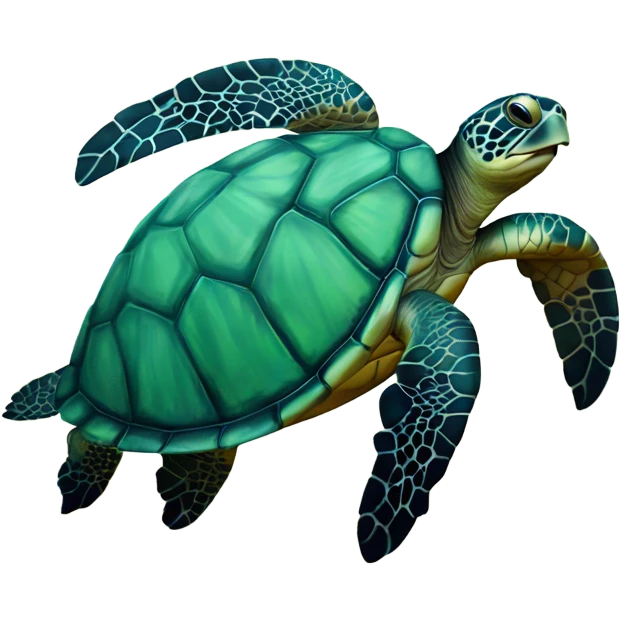 Sea turtle emoji