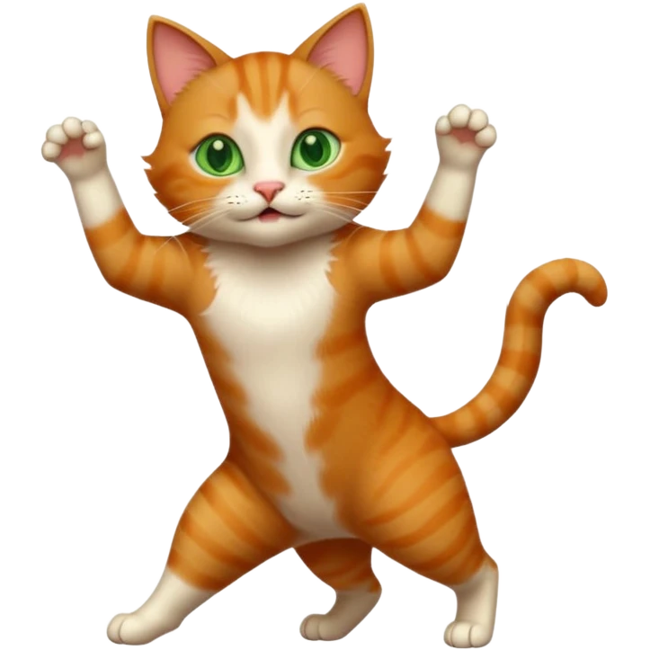 Dancing cat emoji