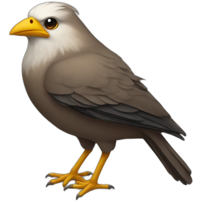large breasted bird emoji