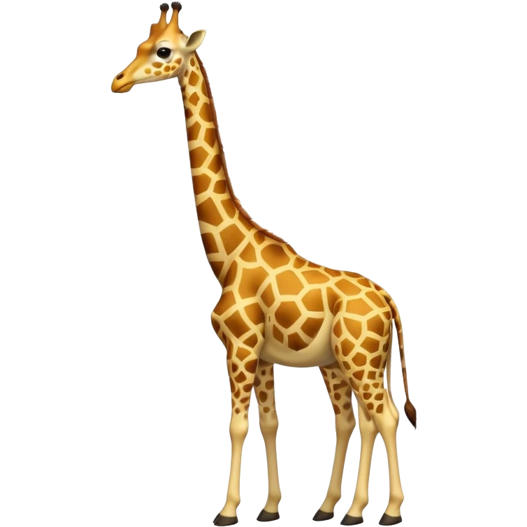 full body of giraffe emoji