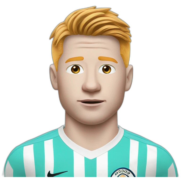 de bruyne realistic emoji